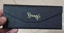 Custom Sunglasses Laser Logo PU Optical Case with Hot Debossed Logo